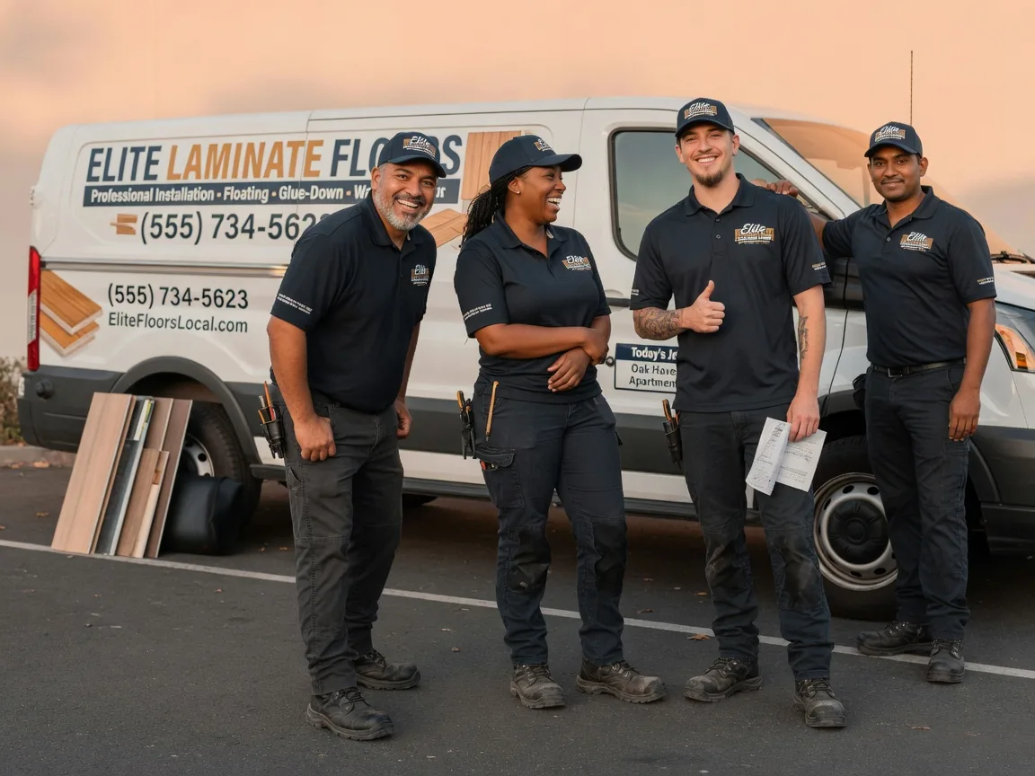 Laminate flooring installation company in Wakita, OK